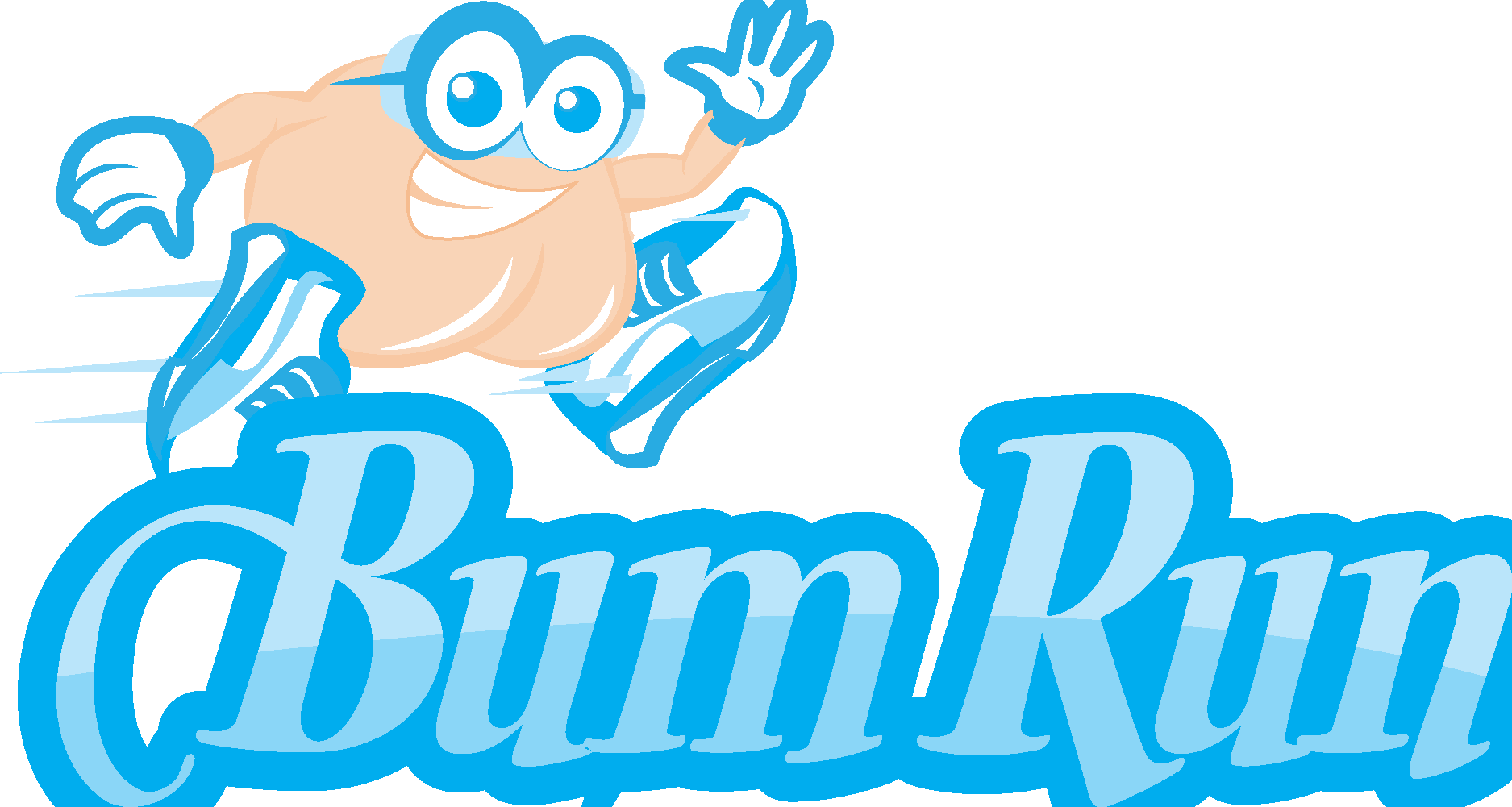 Bum Run Logo Vector Logo